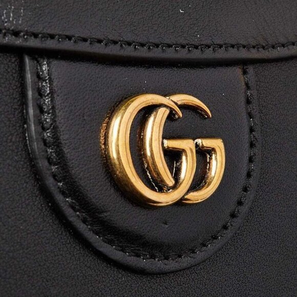 Gucci Black Leather Medium Diana Tote Bag - Picture 7 of 12
